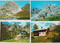 4 verschiedene Postkarten von Hütten in den Dolomiten Bayern - Neunkirchen a. Brand Vorschau