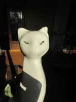 Katze aus Keramik - Stilisierte Körperform Saarland - Weiskirchen Vorschau