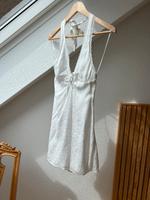 Kurzes Neckholder Kleid mit Jaquard Musterung | Gr. M Nordrhein-Westfalen - Hilden Vorschau
