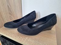 Schwarze Schuhe mit Glitzer Gr. 37 Niedersachsen - Göttingen Vorschau