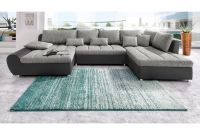 Wohnlandschaft Bett-Funktion Materialmix Sofa UVP 3419,- NEU Nordrhein-Westfalen - Paderborn Vorschau