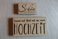 Stempel / Holzstempel Rayher - Hochzeit - neu Frankfurt am Main - Harheim Vorschau