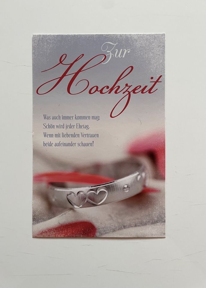 Hochzeitskarten Glückwunschkarten Trauung Ehepaar in Lorsch