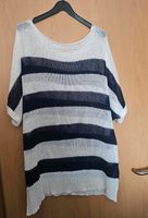 Strickshirt/Lochshirt weiß mit dunkelblau gr. 54/56 Nordrhein-Westfalen - Bergkamen Vorschau