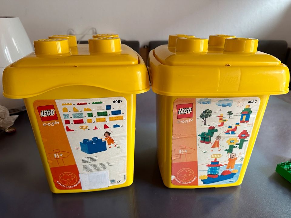 Lego Duplo Eimer je 100 Teile in Sulzfeld am Main