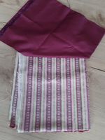 Dirndl-Schürzenstoff rosa/lila/hellgrün  aus Polyester Bayern - Waging am See Vorschau