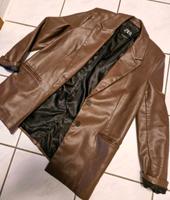 Zara Leder Blazer braun Niedersachsen - Barßel Vorschau