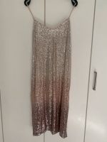 Pailettenkleid Superdry L Champagner Gold wie neu München - Sendling-Westpark Vorschau