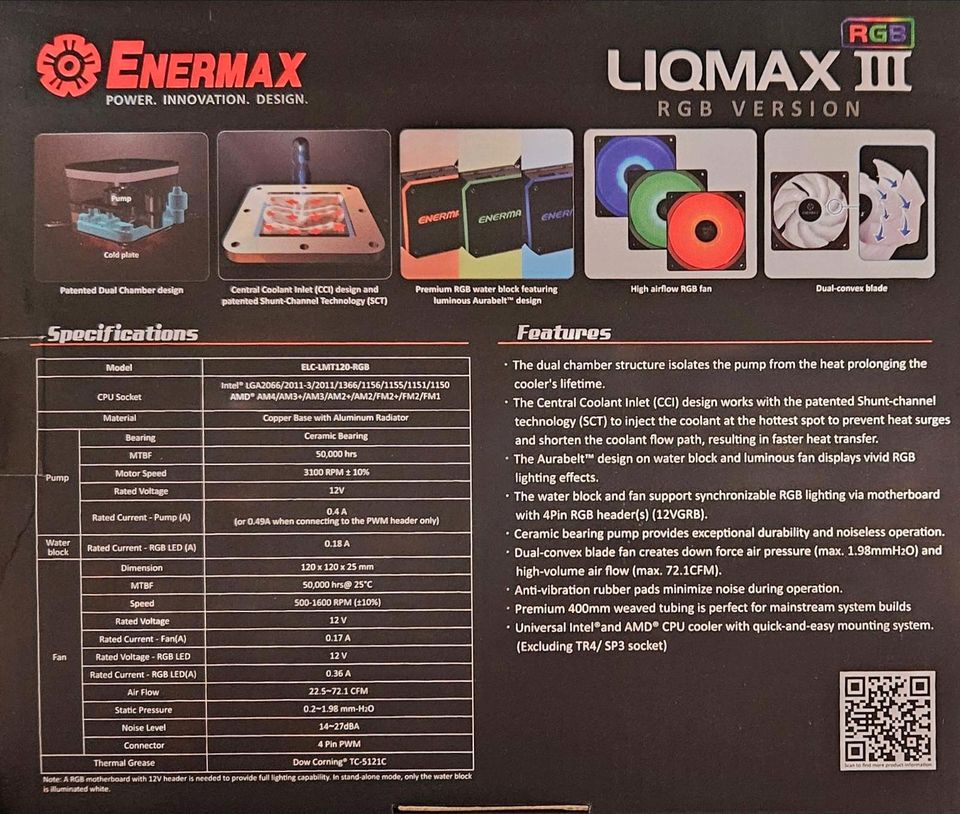 Enermax Liqmax III RGB 120mm in Herne