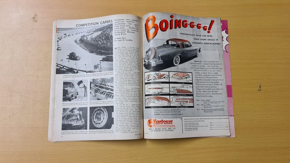 Motor Trend Magazin Mai 1954 / Pontiac, Mercury, DeSoto, Triumph in Besigheim