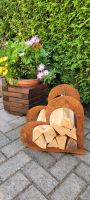 Herz aus Metall Rost Edelrost Rost Holzregal Garten Terrasse Deko Sachsen-Anhalt - Lieskau Vorschau