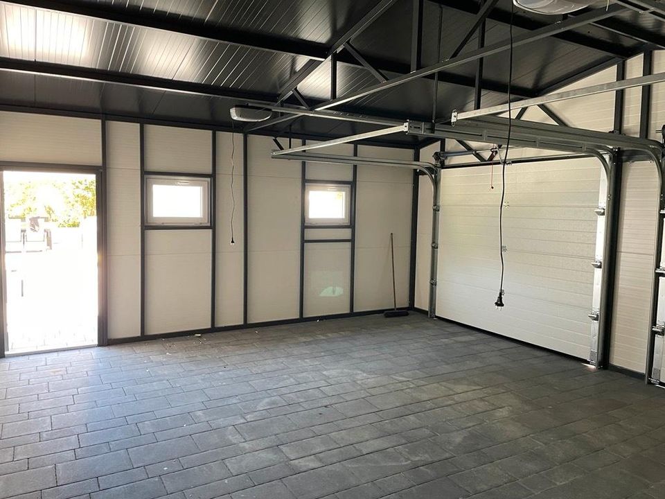 Blechgarage, Garage aus Sandwichplatte Garage Carport Schuppen in Wittgensdorf