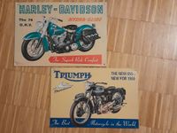 Harley Davidson & Triumph, Blechschilder, Werbung, Vintage, Bikes München - Trudering-Riem Vorschau