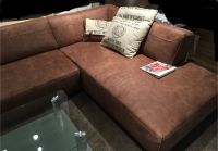 Loft Sofa Rundecke Braun Niedersachsen - Walsrode Vorschau