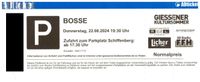 Parkticket, BOSSE, Schiffenberg, Giessen, 22.08.2024 Hessen - Hohenahr Vorschau