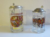 Verkaufe 2 Bierseidel / Krüge aus Glas mit Deckel Thüringen - Bad Langensalza Vorschau