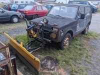 Lada Niva optional mit Meyer-Schneepflug, Anzeige lesen!!!!!!! Sachsen - Zwoenitz Vorschau