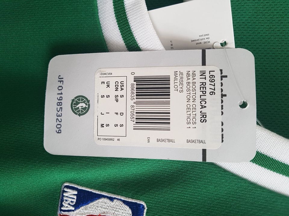 NEU Adidas Boston Celtics Jersey #9 Rondo Gr.S NBA Trikot Shirt in Karlsruhe