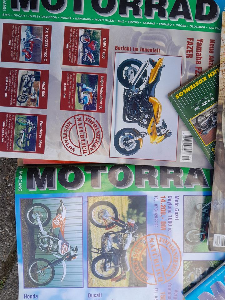 Zeitung Motorrad 53 x Zeitschriften Bilder Oldtimer alle =20 Euro in Recklinghausen