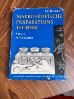DDR Buch Makroskopische Präparationstechnik Wirbellose Gdr Teil 2 Brandenburg - Jüterbog Vorschau