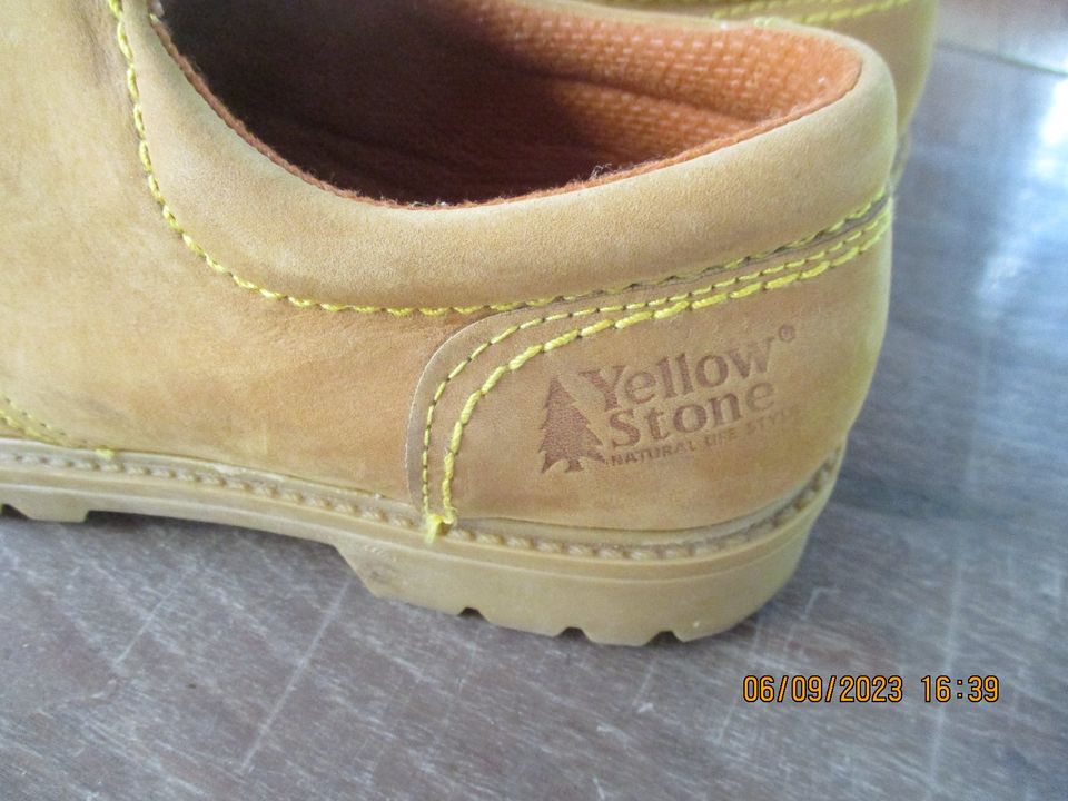 Herrenschuhe Wildleder Yellow Stone Gr. 45 in Rabenau