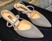 Festliche Slingpumps mit dezentem Glitzer Thüringen - Weimar Vorschau