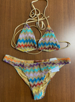 MISSONI Patchwork Bikini & Schal Gr. 38 Berlin - Wilmersdorf Vorschau