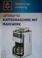 AMBIANO KAFFEMASCHINE MIT MAHLWERK GARANTIE RECHNUNG TIMER Baden-Württemberg - Schramberg Vorschau