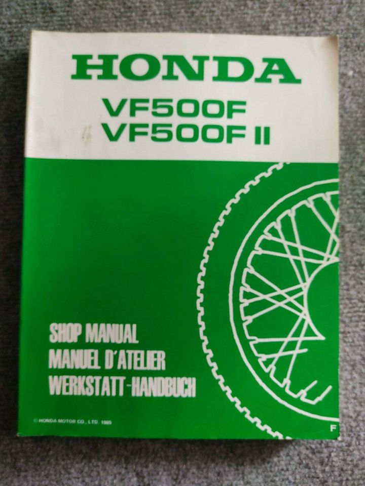 Werkstatthandbuch Original HONDA VF 500 / F II in Essen