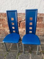 Stühle Esszimmer blau Hessen - Büdingen Vorschau