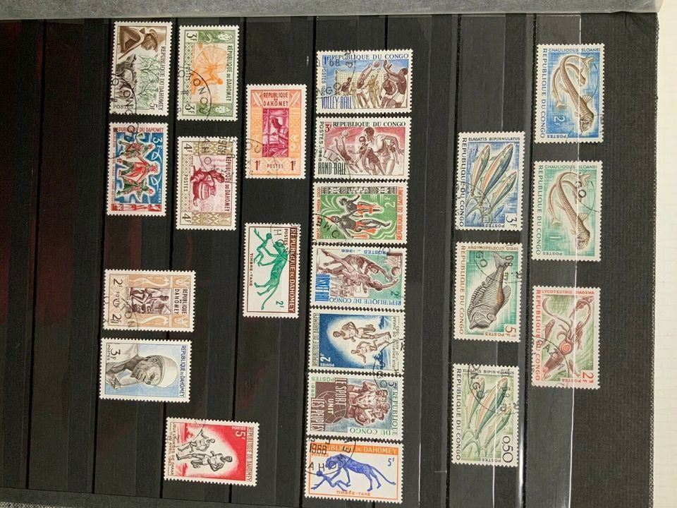 Briefmarken-Sammlung abzugeben, abgestempelte Marken in Steinhagen