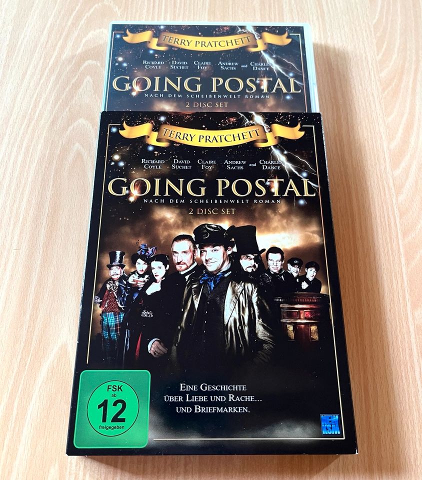 Going Postal, DVD Box, Charles Dance, Claire Foy, Terry Pratchett in Hannover