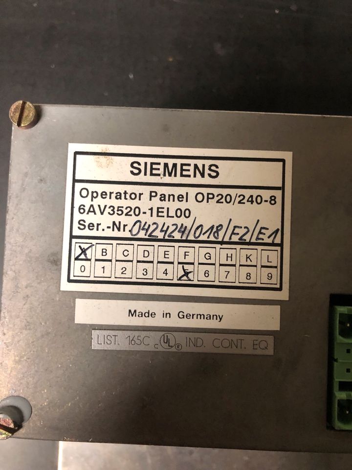 Siemens , unipos 400 in Trochtelfingen