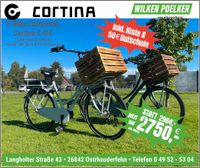 Cortina E-Bike E-U4 Transport Bosch 500 WH inkl Kiste & Gutschein Niedersachsen - Ostrhauderfehn Vorschau