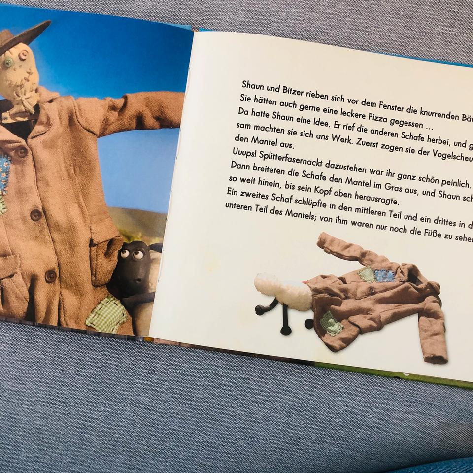 Buch Shaun das Schaf Pizza extra Schaf Comic Geschichte kinder in Aachen