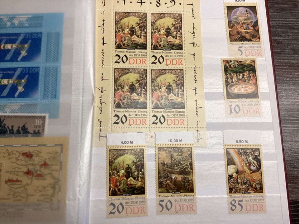 Briefmarken DDR postfrisch in Büren