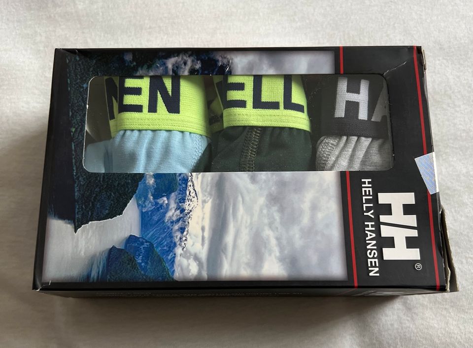 3X HH HELLY HANSEN Herren Boxer Brief Unterwäsche Größe XL in Hückelhoven