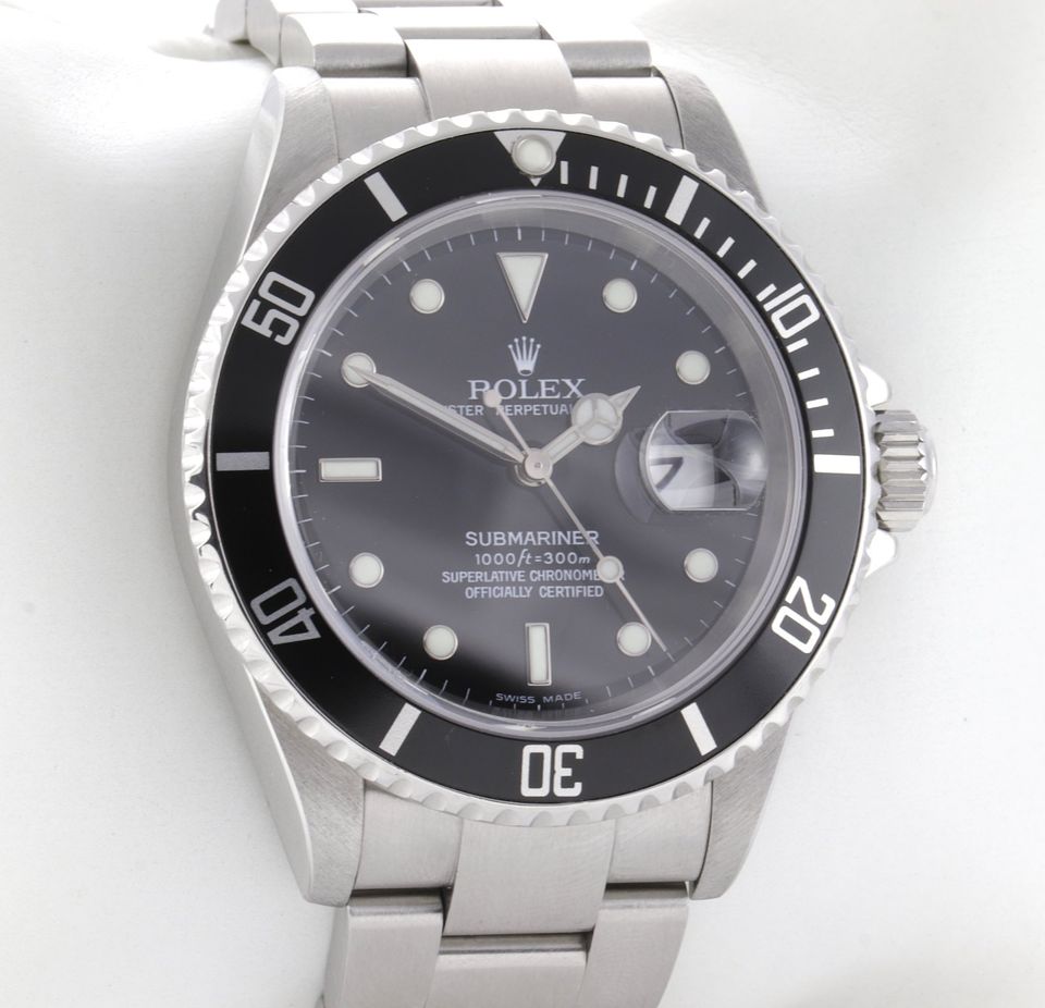 Rolex Submariner Date 40mm Stahl Automatik Herrenuhr Ref. 16610T in München