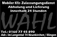 Nk Hom Sb Sls Vk Kfz Zulassungsdienst,Kfz Zulassungsservice Auto Saarland - Neunkirchen Vorschau