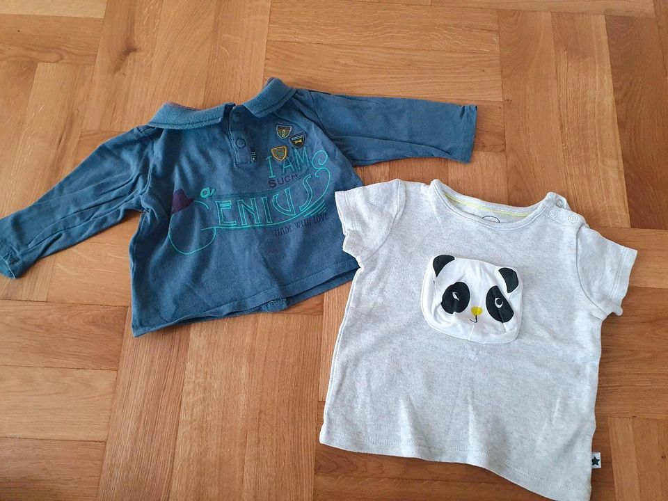 Paket 4 Teile Babykleidung Größe 74, Langarm, Kurzarm, Hose in Kist