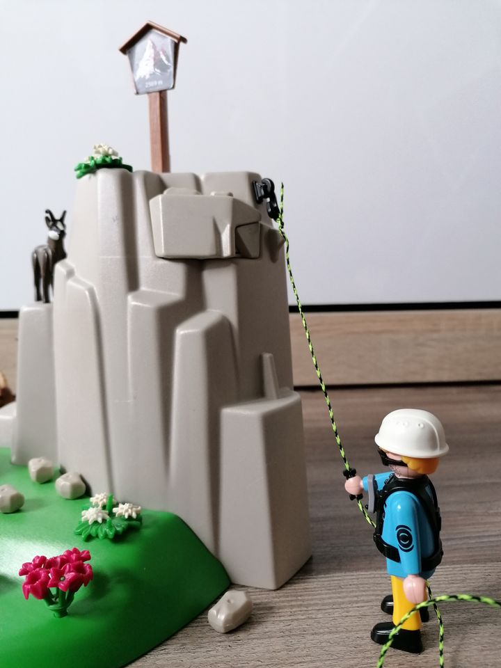 Kletterfelsen mit Gebirgstieren von PLAYMOBIL (5423) in Rheinbach