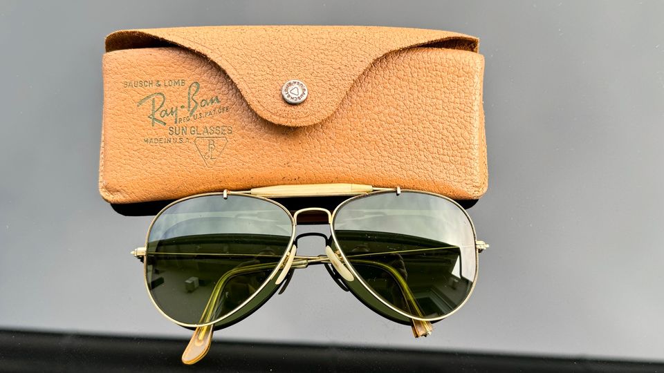 Ray Ban Echte Aviator Sonnenbrille, Piloten Brille , Rarität!! in Neuburg a.d. Donau