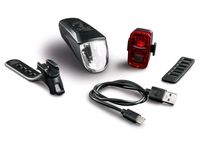 CRIVIT LED-Fahrradleuchten-Set, mit USB-C-Anschluss Schleswig-Holstein - Glinde Vorschau