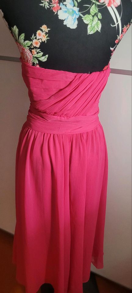 H&M Sommer pink chiffon Kleid Fuchsia Gr.38/40.neu in Hückelhoven