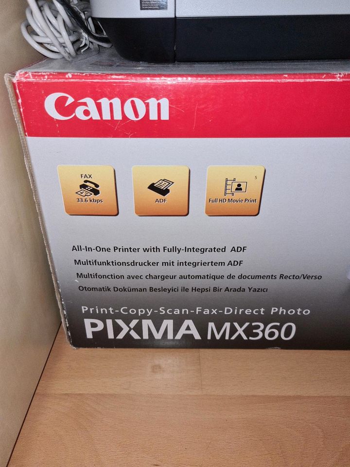 Canon Ducker PIXMA MX360 in Heusenstamm