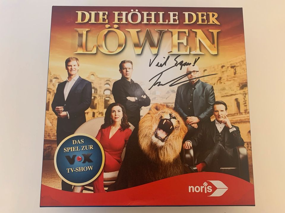 Die Höhle der Löwen Spiel mit Autogramm in Düsseldorf
