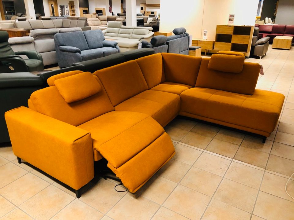 Couchgarnitur Wall-Away Relax orange (#1106) in Altdorf