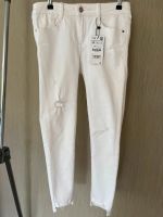 Zara weiße Jeans Damen Hose Baumwolle Stretch Gr. 36 Niedersachsen - Scheeßel Vorschau