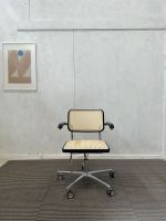 Thonet S 64 VDR Atelier Drehstuhl Rohrkreuz schwarz verchromt Aachen - Aachen-Mitte Vorschau