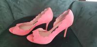 Pumps, Peeptoes, High Heels, rosa, lachs, Größe 39 Thüringen - Gotha Vorschau